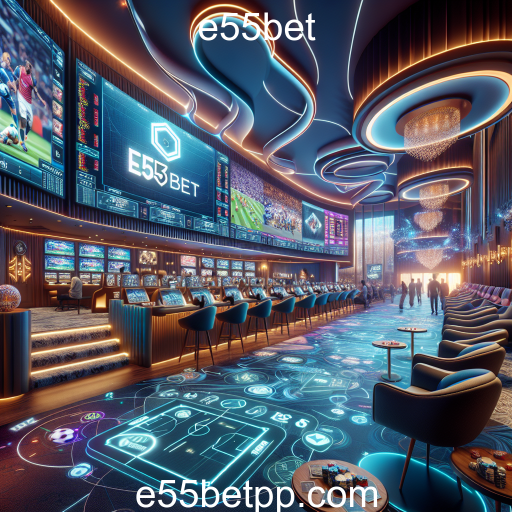 Apostas Esportivas no e55bet: Emoção e Oportunidade